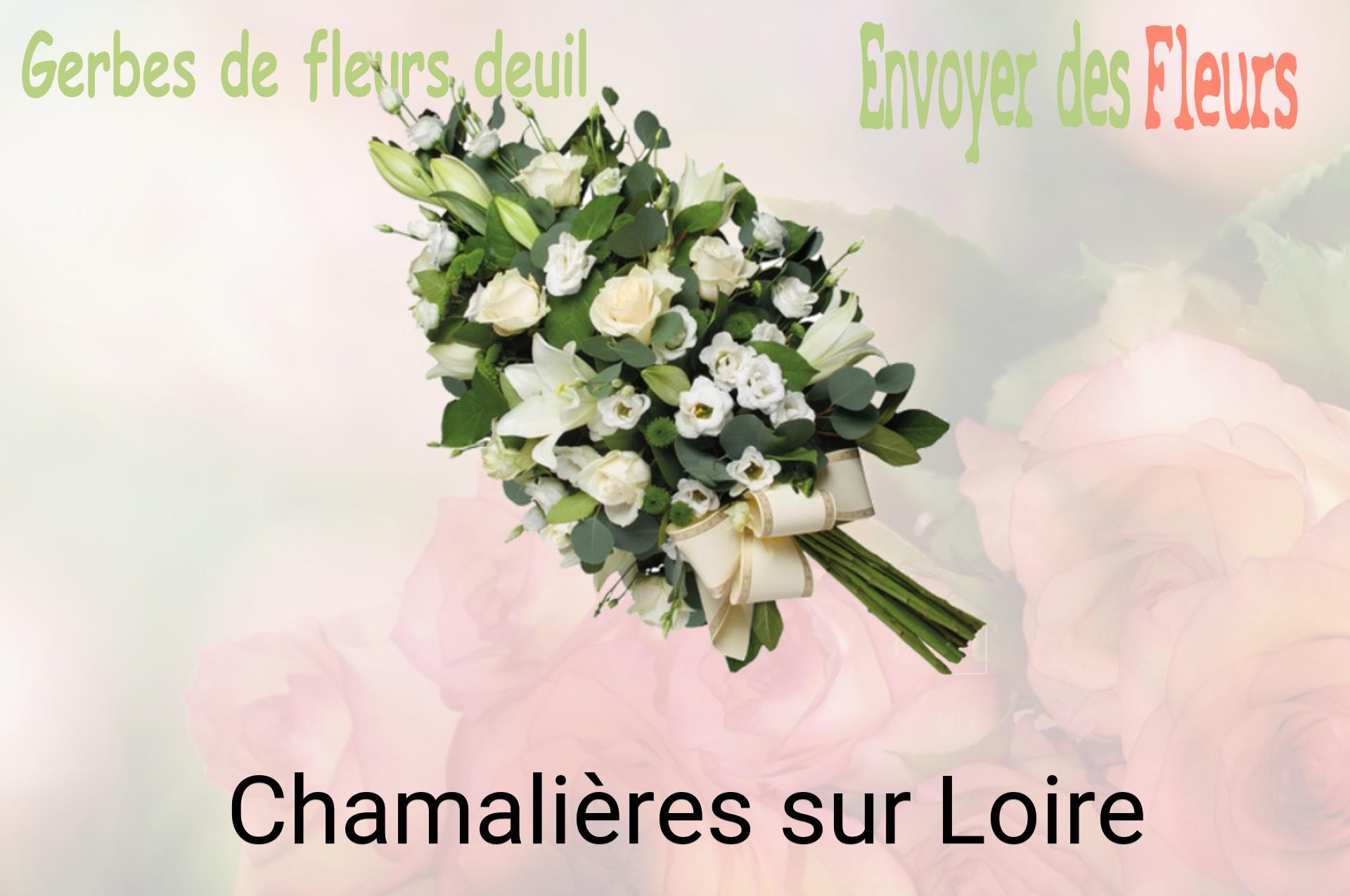 Gerbe de fleurs de deuil livrée à Chamalières-sur-Loire